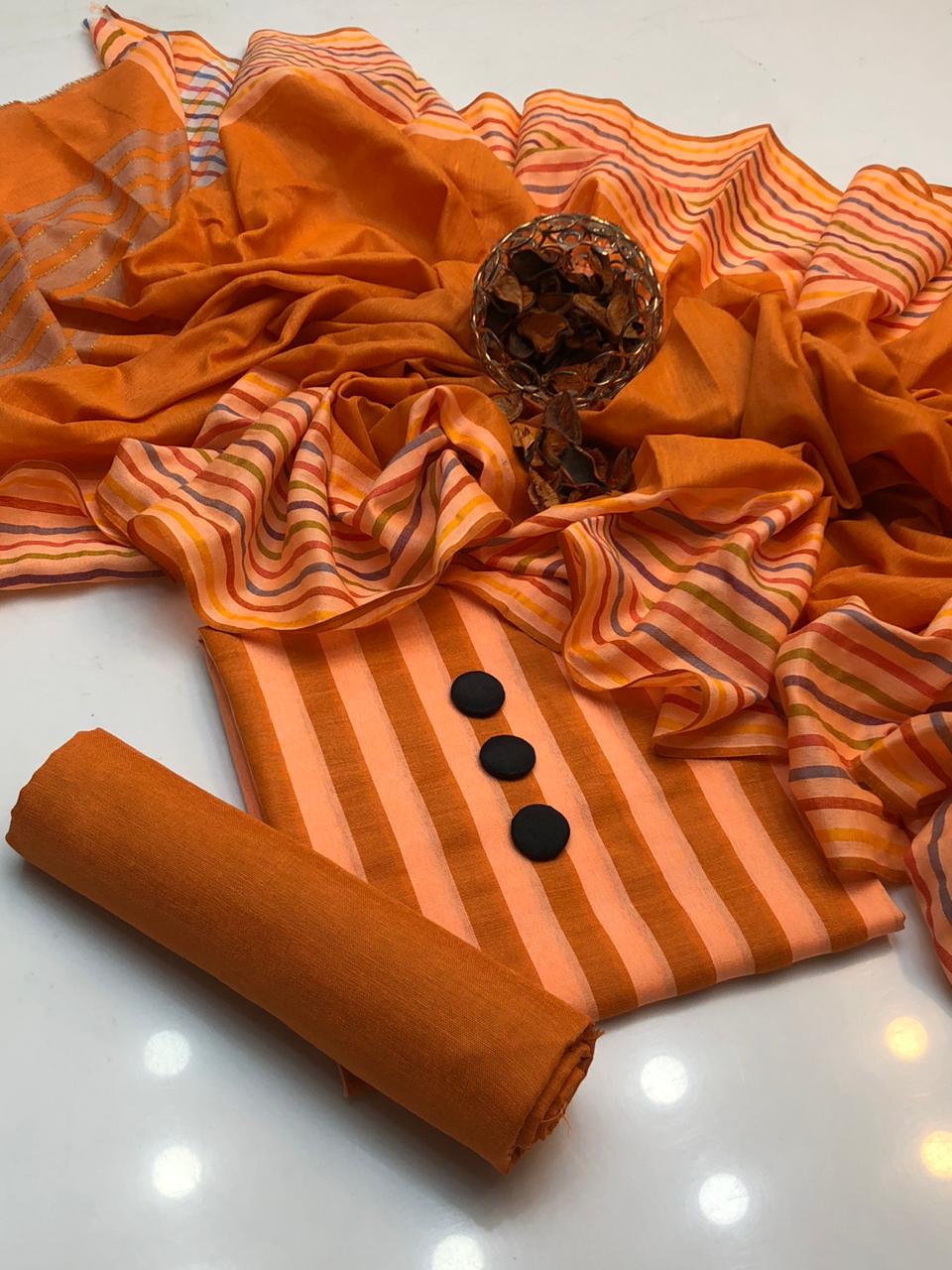 3 PCS Susi khaadi orange
